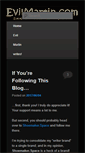 Mobile Screenshot of evilmartin.com